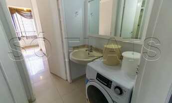 Imagem 6: Flat no Paraíso, próximo ao Ginásio do Ibirapuera, Pq do Ibirapuera e Av. 23 de Maio