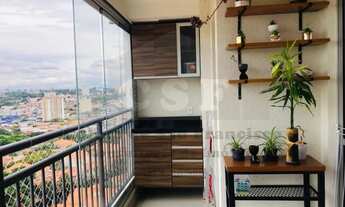 Imagem 5: Excelente apto de 62m2, com 2 dormitórios, 1 suíte, depósito, sala de estar e jantar, cozi