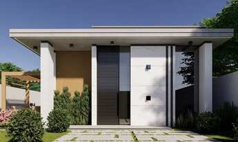 Imagem 2: Casa plana de esquina com 3 suites arquitetura moderna fino acabamento no melhor do Eusébi