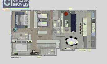 Imagem 7: Apartamento Alto Padrão, com 3 suítes, à venda no Centro em Itajaí/SC