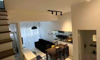 Imagem 3: Duplex totalmente mobiliado para alugar, 70 m² - Gonzaga - Santos/SP