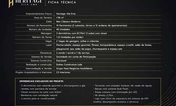 Imagem 4: HERITAGE VILA EMA - 87,70m² com 3 quartos (1 suíte