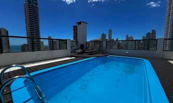 Imagem 4: Cobertura para alugar em BC Duplex mobiliada com 707m², piscina no terraço e vista para o