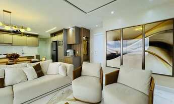 Imagem 3: Incrível apartamento mobiliado e finamente decorado de 105m2 com 2 suites