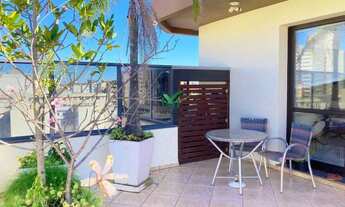 Imagem 2: Cobertura com terraço semi mobiliada no centro!