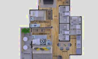 Imagem 1: APARTAMENTO RES. MIRANDELA I 3 QUARTOS S/ 1 SUITE I 2 BANHEIROS I 1 SALA I 2 GARAGENS