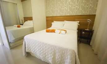 Imagem 6: Quarto e Sala - 46 m² - Barra - Mobiliado - Área de Serviço - 1 Vaga de Garagem