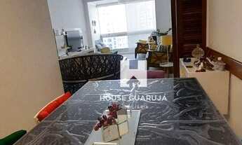 Imagem 2: Apartamento com 3 dormitórios à venda, 100 m² por R$ 490.000 - Praia Pitangueiras - Guaruj