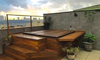 Imagem 4: Cobertura com 2 dormitórios 1 suiteà venda, 174 m² por R$ 690.000 - Vila Metalúrgica - San