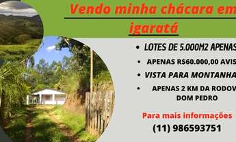 Imagem: Vendo chácara em igarata preço imperdivel