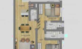 Imagem 6: Apartamento com 3 Dormitorio(s) localizado(a) no bairro Centro em Canela / RS Ref.:135