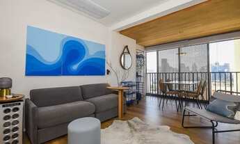 Imagem 6: Apartamento para aluguel possui 44 metros quadrados com 1 quarto