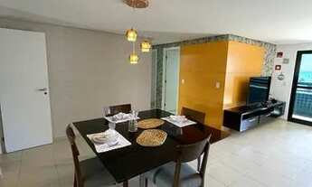 Imagem 3: Apartamento com 3 suítes todo nascente com vista para o mar no corredor Vera arruda