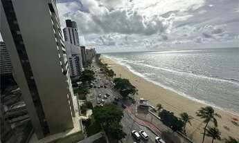 Imagem 2: Alugo apartamento com 3 quartos, 1 suíte, 180 m² , 2 vagas - Avenida Boa Viagem - Recife/P