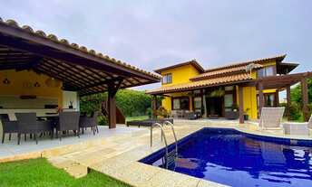 Imagem 3: Casa de condomínio para aluguel tem 200 metros quadrados com 4 quartos em C - Mata de São