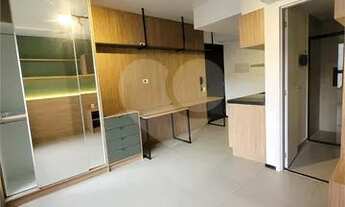 Imagem 3: Studio na Bela Vista de 24 metros quadrados com 1 dormitório e condomínio com área de laze