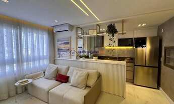 Imagem 4: Apartamento mobiliado e equipado, andar alto, com churrasqueira Jardim Lindóia