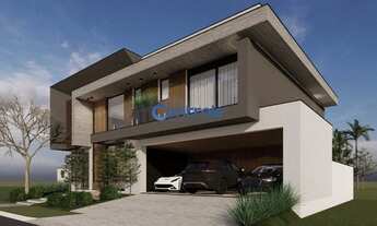 Imagem 3: Casa de Alto Padrão com 3 Suítes e 3 Vagas no Condomínio Reserva da Pedra - Pedra Branca