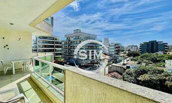 Imagem 2: Apartamento com 3 dormitórios para alugar, 114 m² no Braga - Cabo Frio/RJ