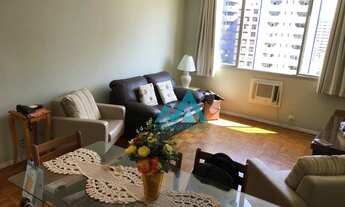 Imagem 2: Apartamento 2 dormitórios + dependência à venda, 110 m² por R$ 455.000 - Boqueirão - Santo