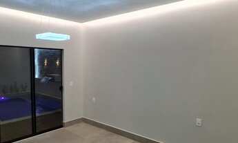 Imagem 2: Casa nova nascente em condomínio próximo via estrutural 400m2 c/ 3 suítes piscina churrasq