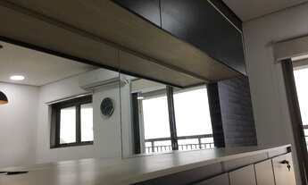 Imagem 6: Sala, 45 m² - venda por R$ 280.000,00 ou aluguel por R$ 1.900,00/mês - Valongo - Santos/SP