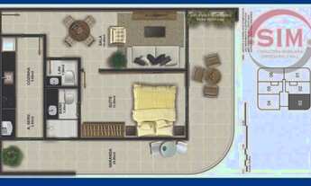 Imagem 6: Apartamento com 1 dormitório à venda, 72 m² no Braga - Cabo Frio/RJ