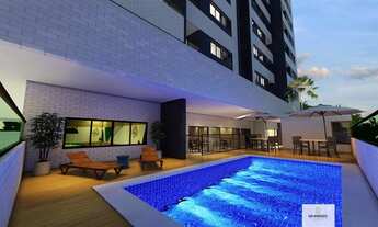 Imagem 2: Apartamento na Ponta Verde de 86 m² com varanda composto por 3 quartos + DCE, 2 vagas e