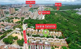 Imagem 2: Apartamento com 2 dormitórios à venda, 44 m² por R$ 92.000,00 - Pitimbu - Natal/RN