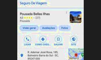 Imagem: Pousada barra do sul SC para trocar