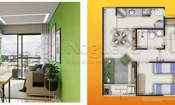 Imagem 3: Apartamento para venda com 42 m2, 2 quartos (suíte canadense), 1 vaga de garagem, na Imbir