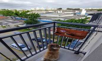 Imagem 3: Ótimo apto com 39 metros, sacada e acabamento de primeira