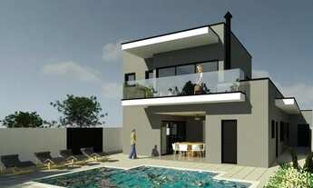 Imagem 6: Casa de condomínio sobrado possui 301m2 com 4 quartos suítes Res Villagio Azzure