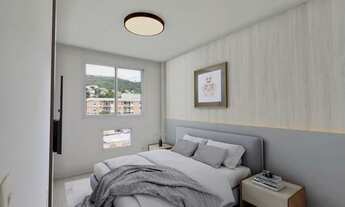 Imagem 3: Apartamento à venda no Res. Village Caribe II, com 59 m², 2 quartos na Praça Seca - Rio de