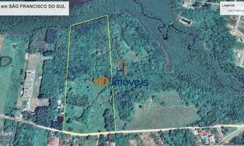 Imagem 2: Área à venda, 5000 m² por R$ 450.000,00 - Do Paulas - São Francisco do Sul/SC