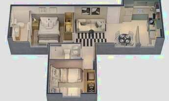 Imagem 5: Apartamento com 2 quartos à venda, 47 m² - Palmeiras - Belo Horizonte/MG