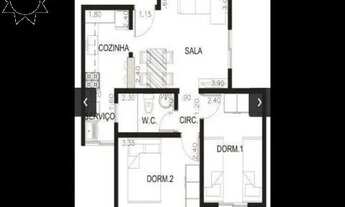 Imagem 7: APTO SÃO PEDRO Apartamento com 2 dormitórios