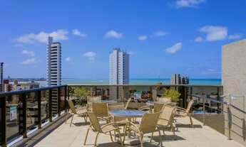 Imagem 3: Apto Amplo e Mobiliado c/ vista p mar - 2 Quartos e 2 Banheiros no coração de Tambaú