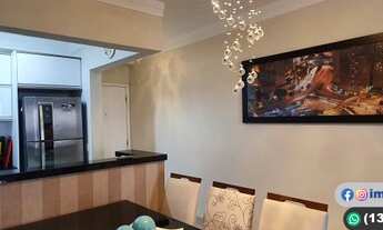 Imagem 2: Apartamento para venda possui 92 metros quadrados com 3 quartos em Ponta da Praia - Santos