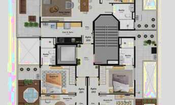 Imagem 3: Apartamento de 3Q com Suíte e Garden em prédio exclusivo!