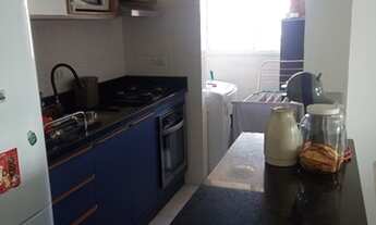 Imagem 3: Apartamento para venda possui 59 metros quadrados com 2 quartos 1 suíte 1 banheiro 1 vaga