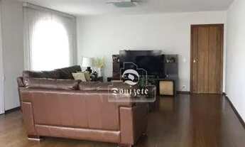 Imagem 2: Apartamento com 4 dormitórios para alugar, 250 m² por R$ 5.620,01/mês - Centro - Santo And