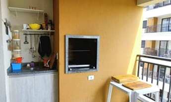 Imagem 6: Vendo Upper _ Parque das Águas _ Andar alto, Sol da manhã e Churrasqueira na sacada