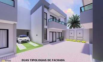 Imagem 2: Casa para venda com 152m2, sendo 4/4 em condomínio fechado- Buraquinho/Lauro de Freitas