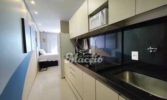 Imagem 4: Design, requinte e praticidade num Studio novo e mobiliado, a uma quadra da praia