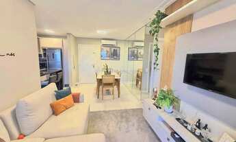 Imagem 6: Apartamento mobiliado 2 dormitórios sendo 1 suite no Colina Real em Barreiros - São José