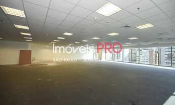 Imagem 2: Laje corporativa com 820m² de área útil amplo e sofisticado com vista para a JK