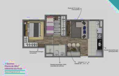 Imagem 12: Apartamento para Venda em São Paulo, Jardim Prudência, 1 dormitório, 1 banheiro
