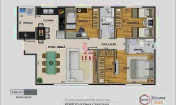 Imagem 5: Apartamento 3 quartos à venda, 3 quartos, 1 suíte, 2 vagas, Cidade Nova - Belo Horizonte/M