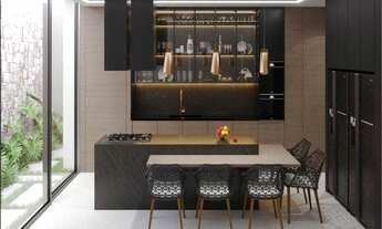 Imagem 4: CASA COM ARQUITETURA TOWHOUSE EM FASE DE CONSTRUÇÃO NO JARDIM EUROPA